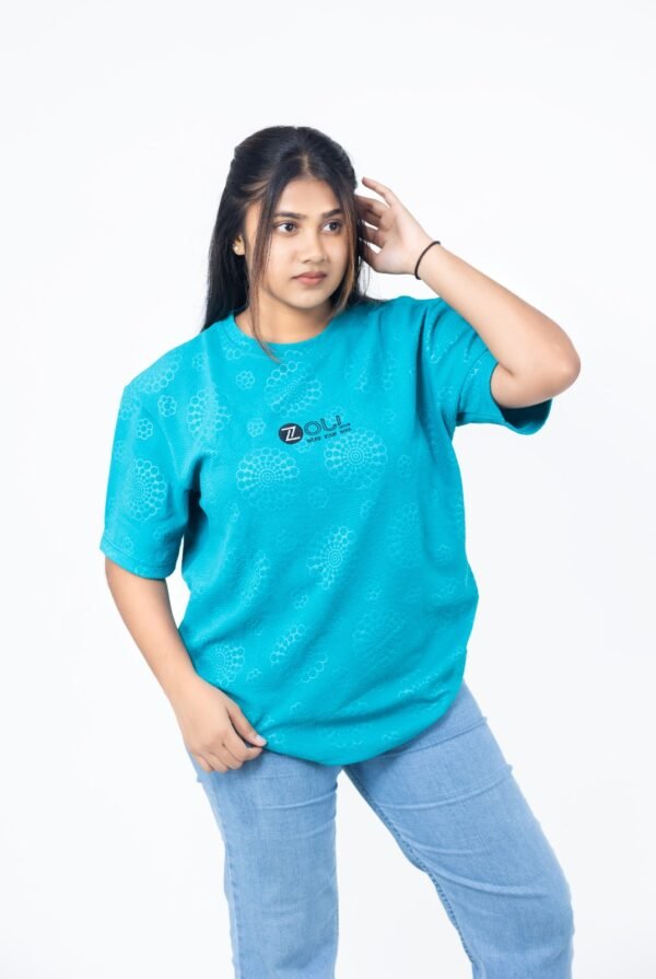 ZOUL Popcorn Tee's Mint Blue - Image 3