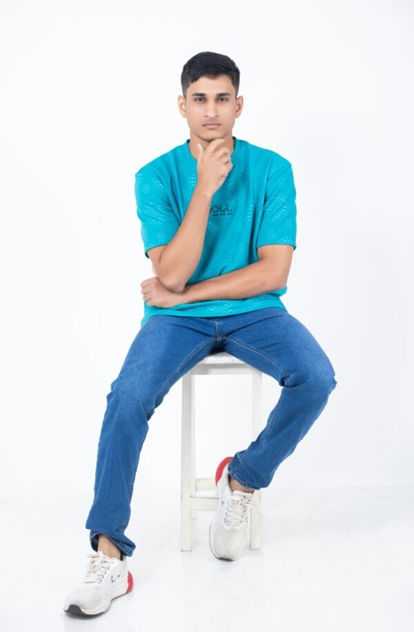 ZOUL Popcorn Tee's Mint Blue - Image 2