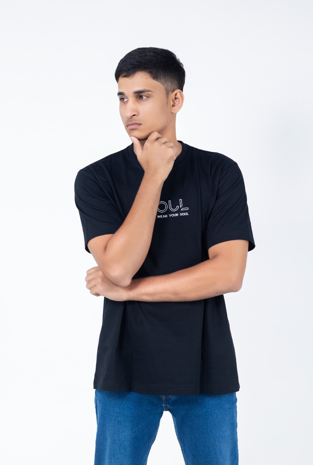 ZOUL Printed Tee’s Black