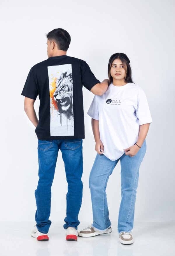ZOUL Printed Tee's Black - Image 3