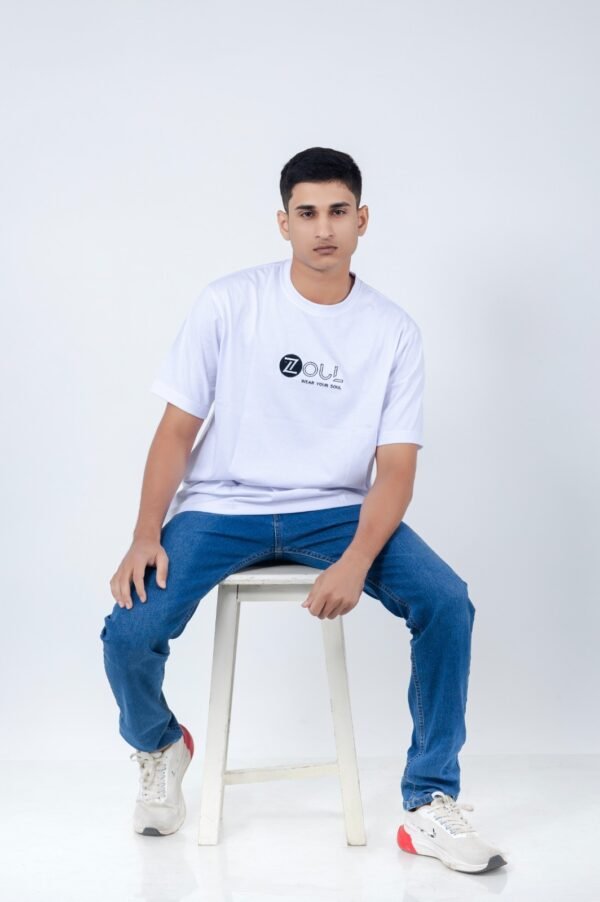 ZOUL Printed Tee's White - Image 2