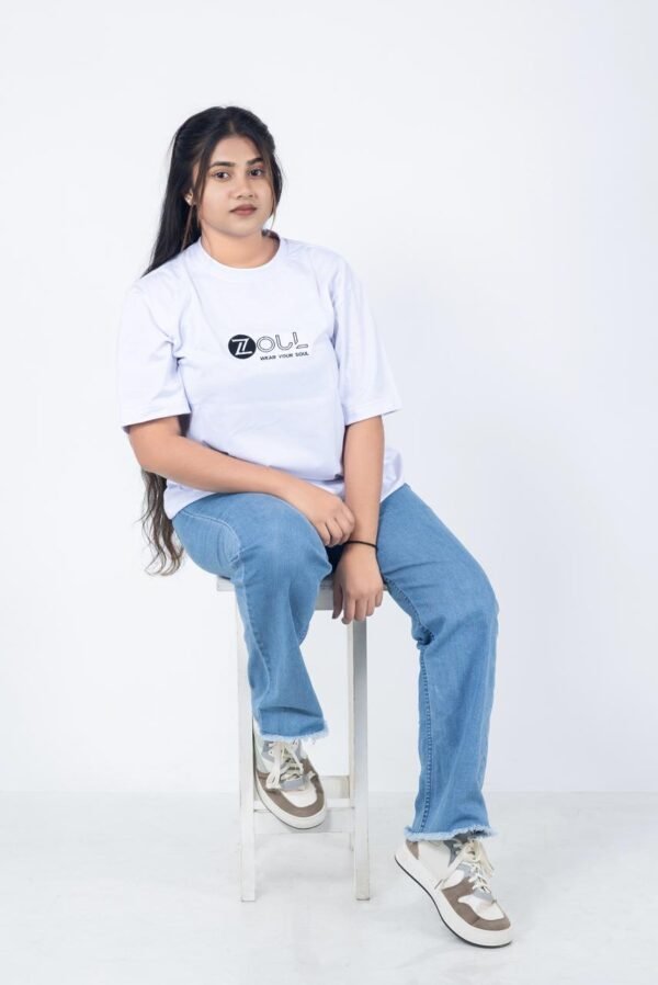 ZOUL Printed Tee's White - Image 4