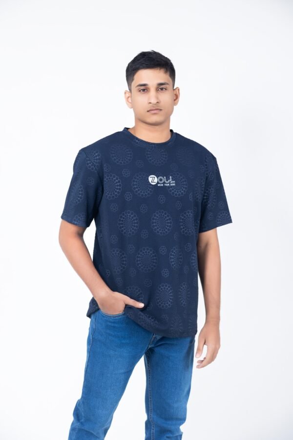 ZOUL Popcorn Tee's Navy Blue - Image 2