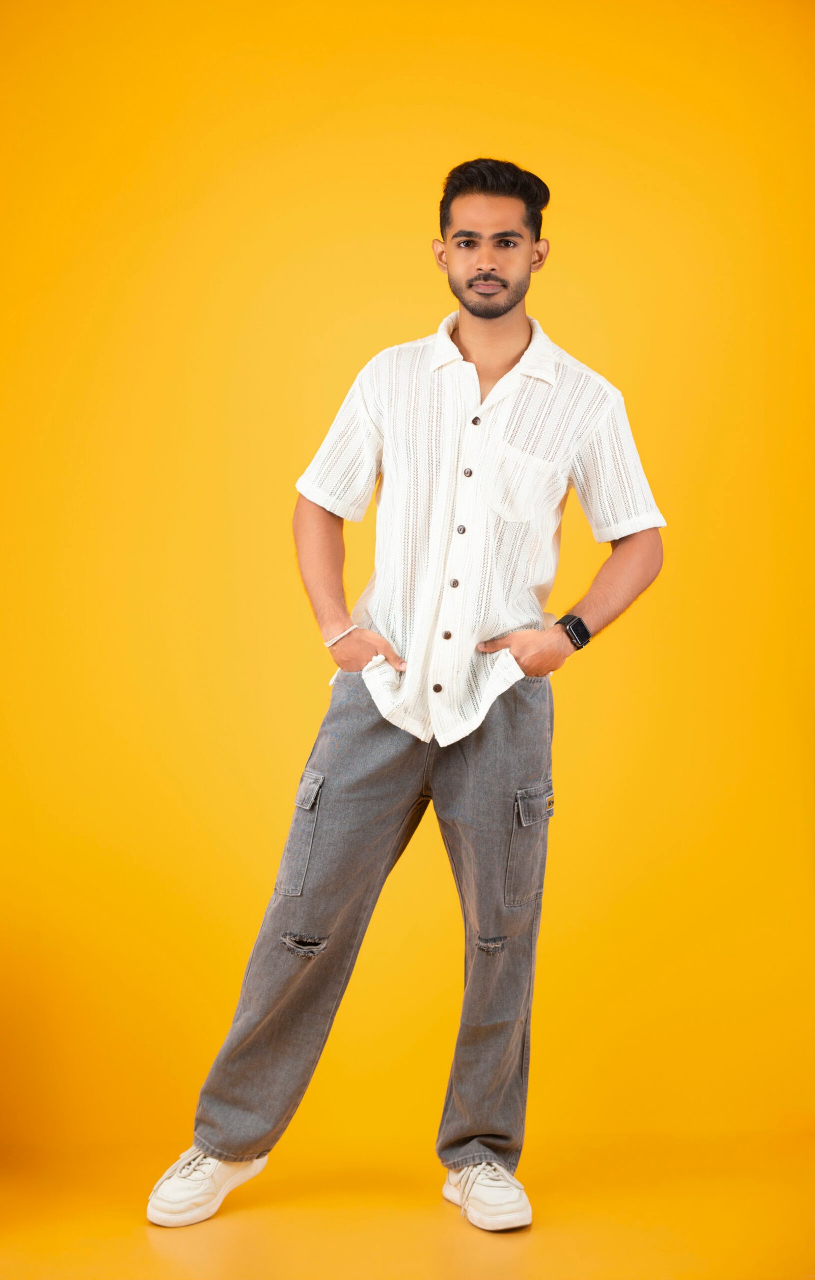 Lace Hallow Casual Shirt - Image 4