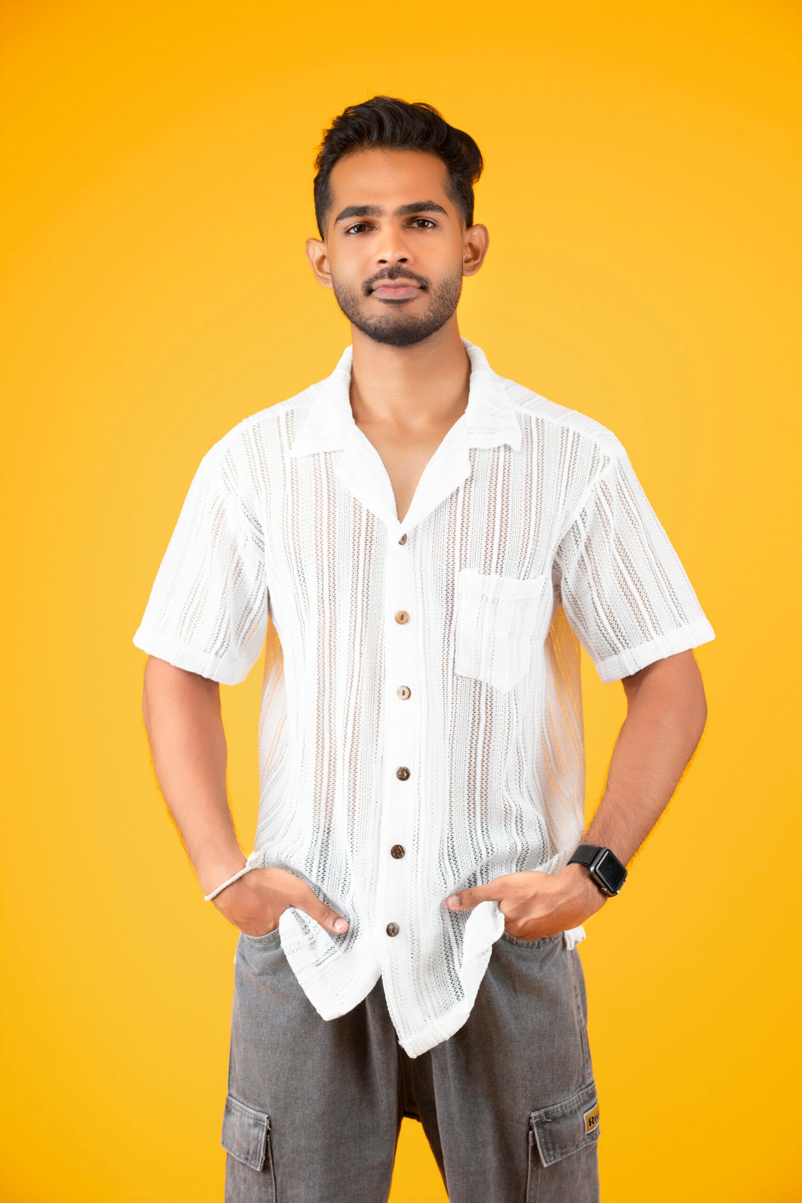 Lace Hallow Casual Shirt - Image 5