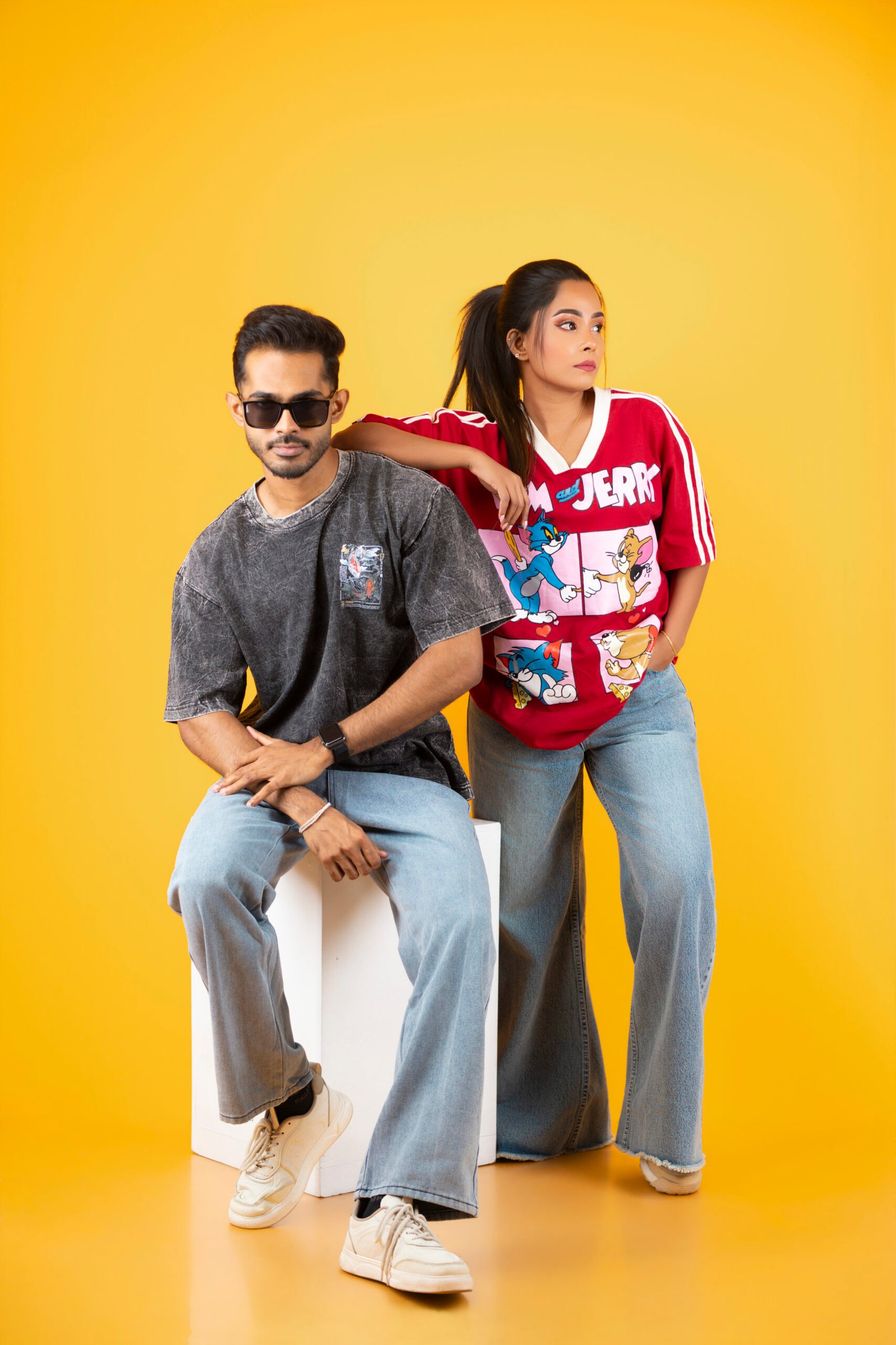 THE KOI FISH ACID WASHED T - Image 3